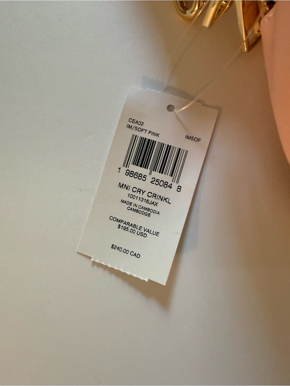 Coach Outlet Mini Carey Crossbody Bag - Picture 8 of 8